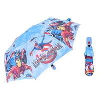 iron man portable foldable umbrella children kid girl boy baby princess parasol windproof rain umbrella easy opening folding