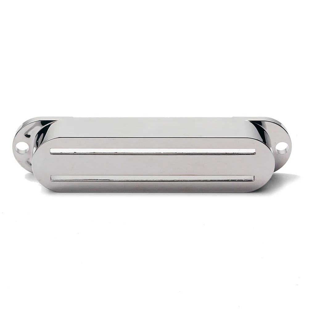 

3Pcs GB230 Dual Hot Rail Pickup Covers Single Coil for Electric Guitar Parts Accessories (Silver Color)