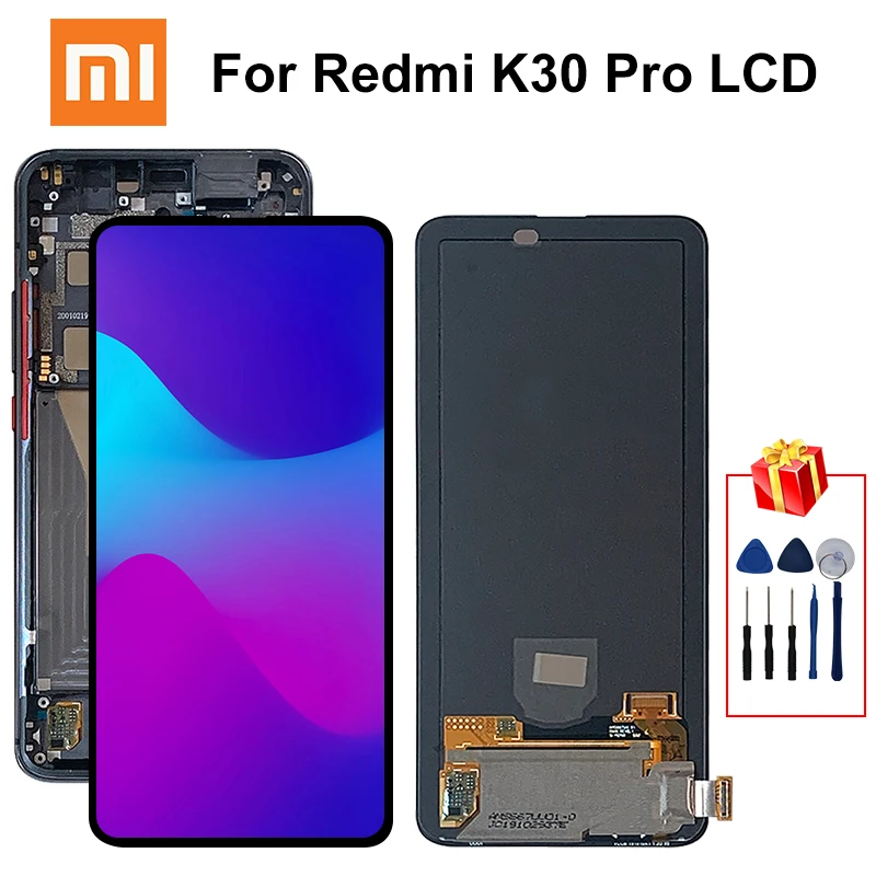 

6.67'' Original For Xiaomi REDMI K30 PRO LCD Touch Screen Digitizer Display Assembly Parts For Xiaomi Poco F2 Pro Display