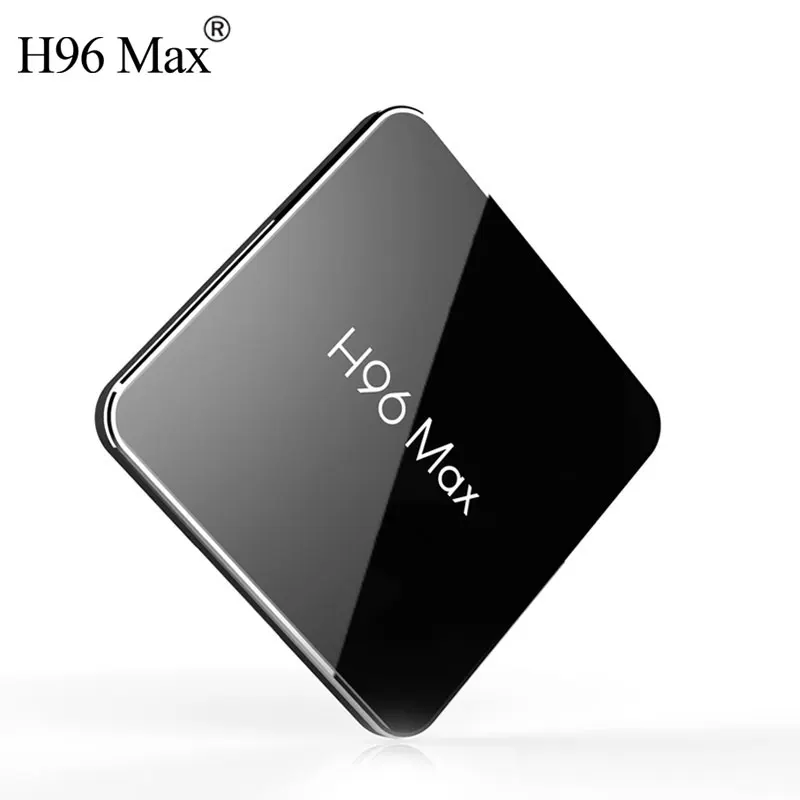 ТВ-приставка H96 Max X2 Android 9 0 Amlogic S905X2 LPDDR4 4 Гб 32 ГБ четырехъядерный процессор 2 4g/5 ГГц