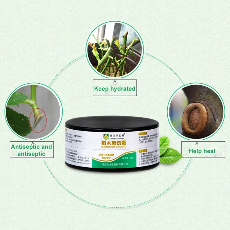 

Garden Safe Brand Rooting Hormone 50 g Helps Grow New Plants From Cuttings Tree Wound Repair Sealer for Quick Recovery