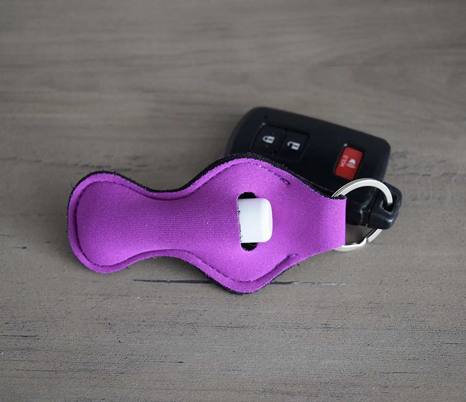 Горячая Распродажа неопреновый держатель для брелока в виде капли праздничные