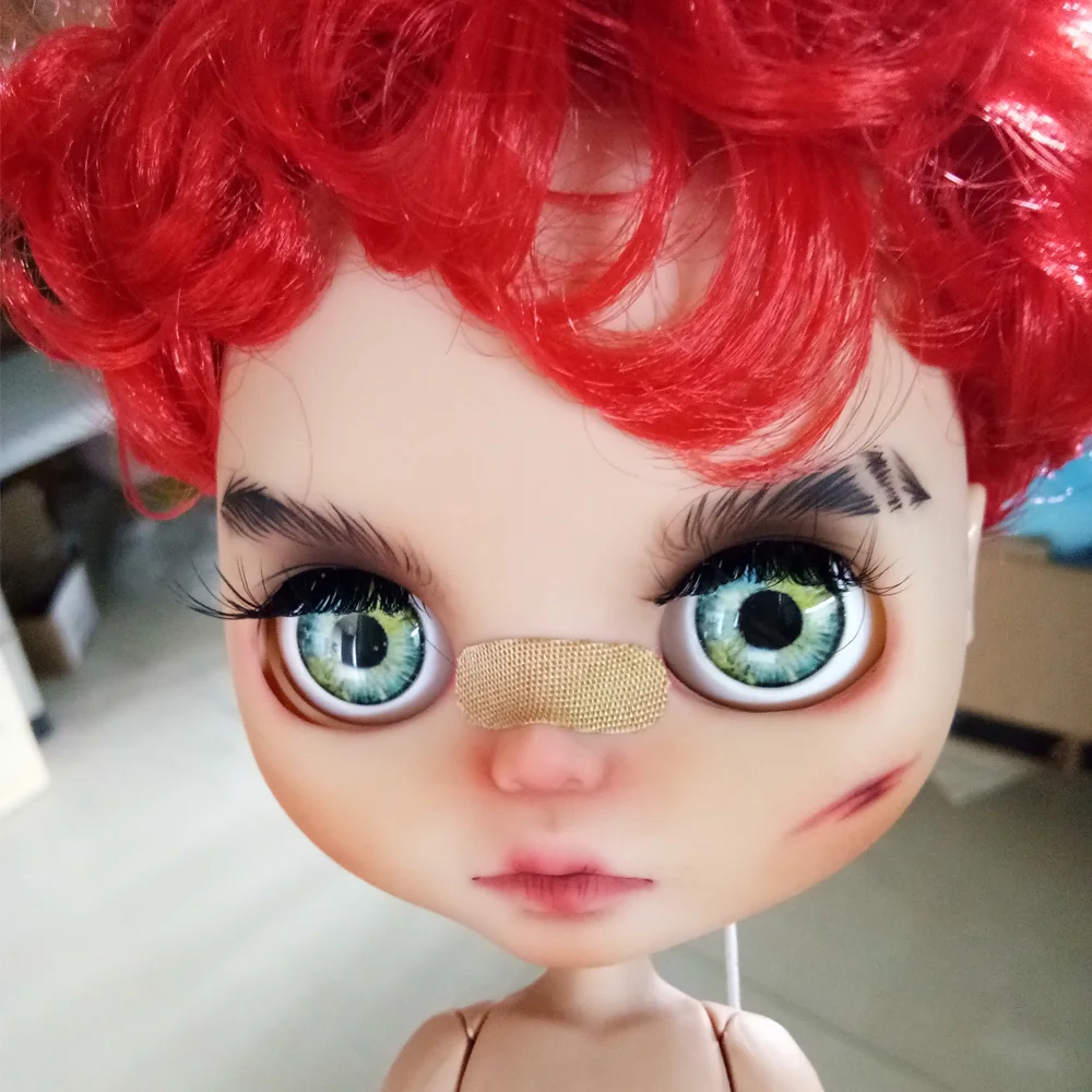 

1/6 BJD 30 см кукла игрушки 19 шарниров высшего качества китайская Кукла BJD шарнирная кукла белая кожа красный парик кукла для мальчика 11.9.1