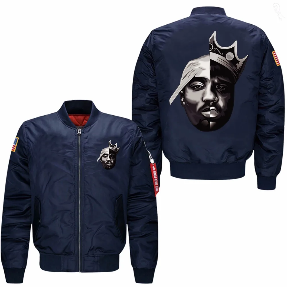 2019 Новый Notorious Big 2PAC Eazy Тупак Демисезонный Для Мужчин's Кофта для отдыха воротник