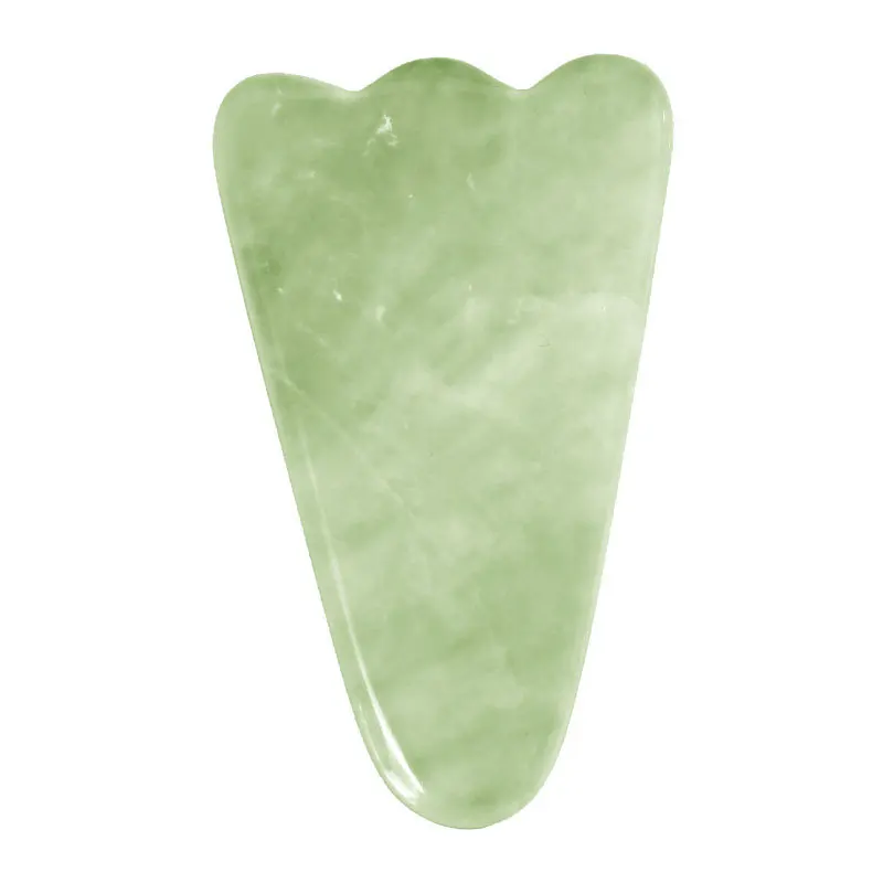 

Facial Lifting Tool Natural Jade Gouache Scraper Gua Sha Stone For Face Lift Neck Thin Body Meridian Scraping Beauty SPA Massage