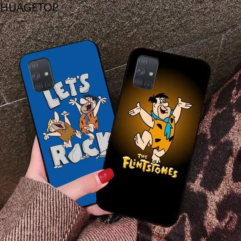 

Cute Cartoon Flintstones Phone Case For Samsung Galaxy A21S A01 A11 A31 A81 A10 A20E A30 A40 A50 A70 A80 A71 A51