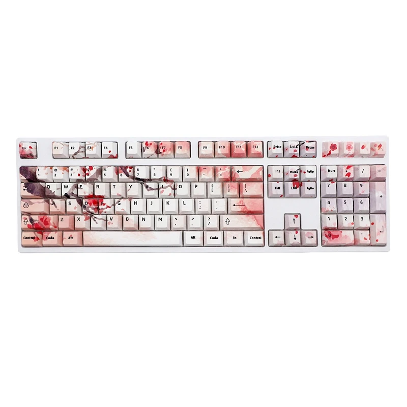 

Keycaps Dye Subbed Pbt Keycap Cherry Profile Compatible For Cherry Kailh Gateron MX Switches Gk61 SK61 TKL87 108 Key