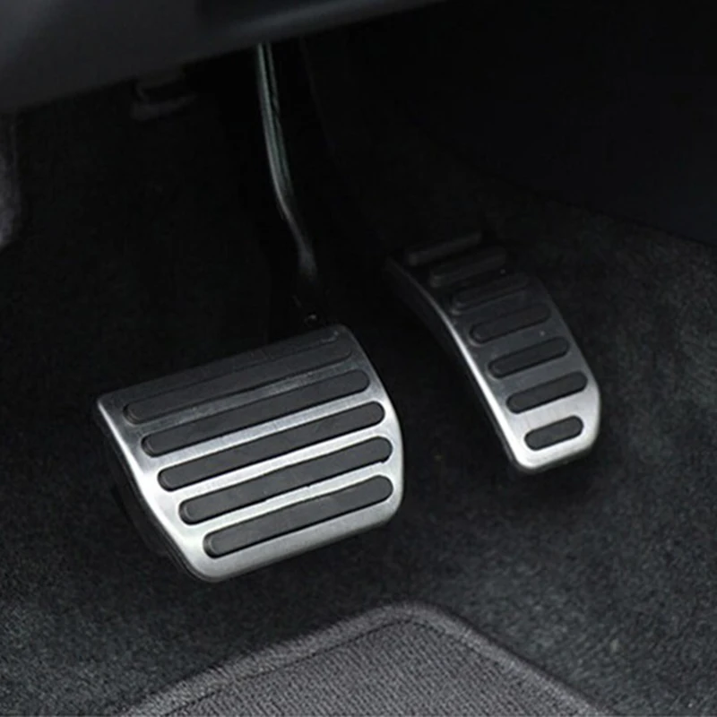 Подставка для ног из нержавеющей стали педали газа и тормоза комплект Volvo S60 S80L XC60