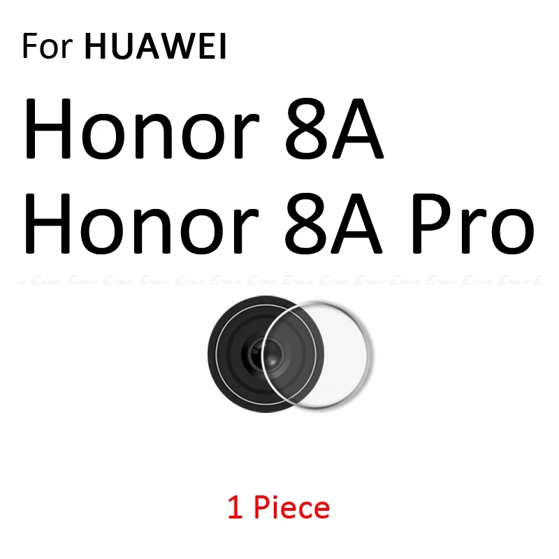 Прозрачная защитная пленка для задней камеры HuaWei Honor 8A 6A 5C 6X 6C Pro 8C 7X9 8 Lite 6 Play из закаленного стекла - Цвет: For Honor 8A