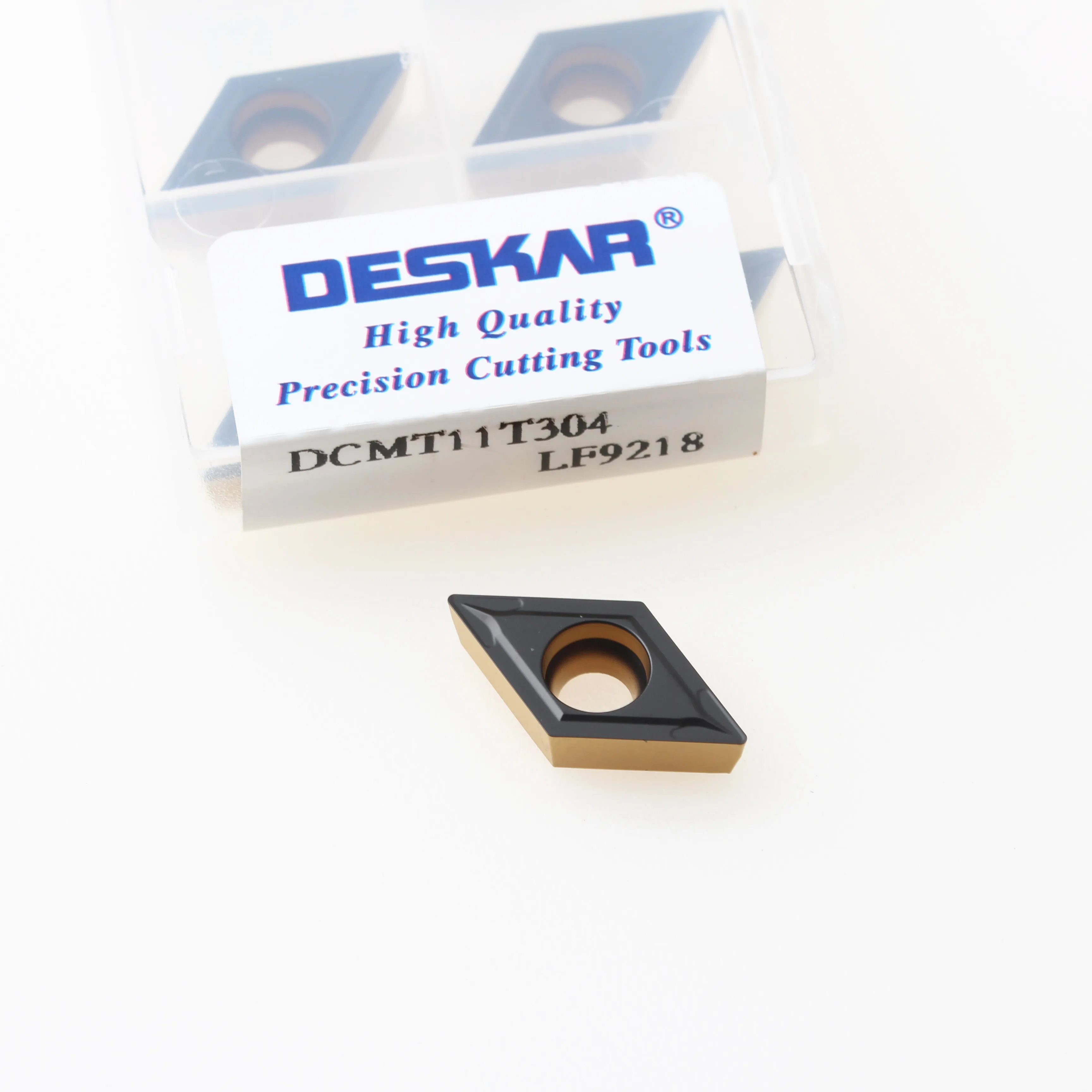 10 шт. DESKAR DCMT11T304 DCMT11T308 LF9218 вставки карбида резец для нарезания внутренней резьбы