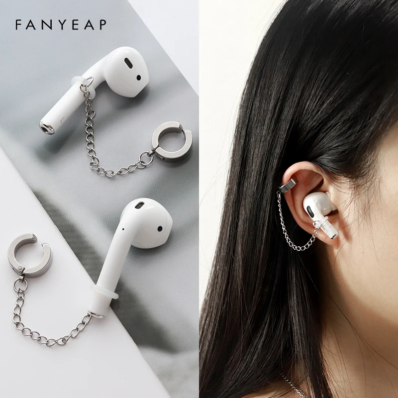

Женские и мужские серьги-клипсы для наушников Airpods