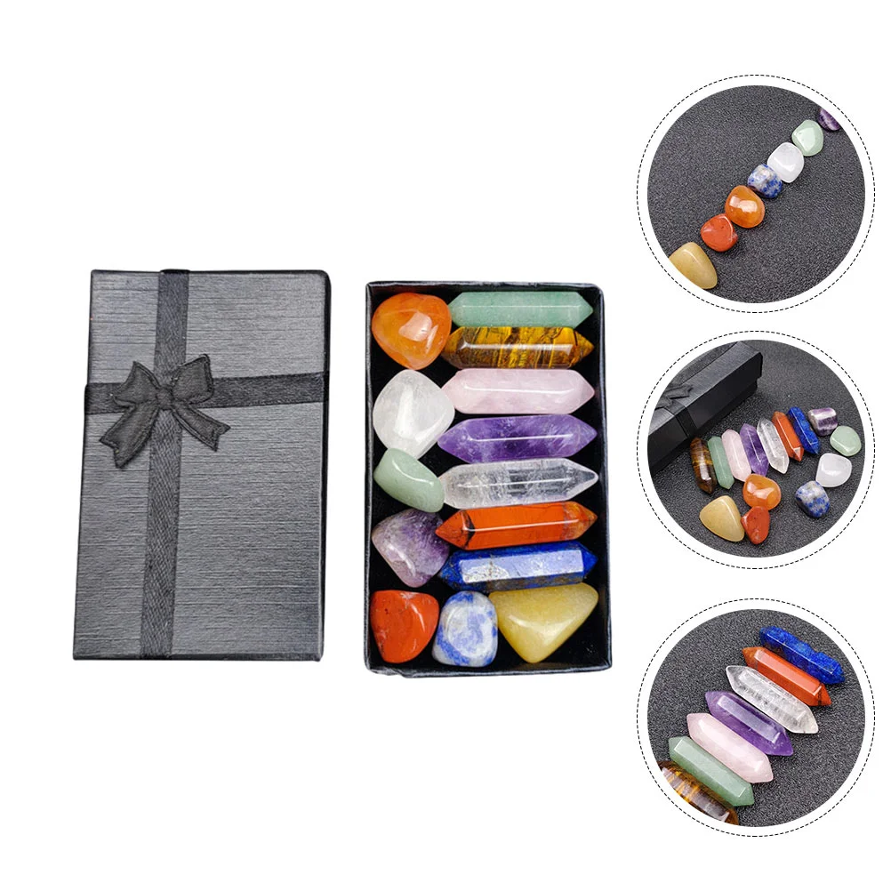 

1 Набор, шестиугольные камни-чакры