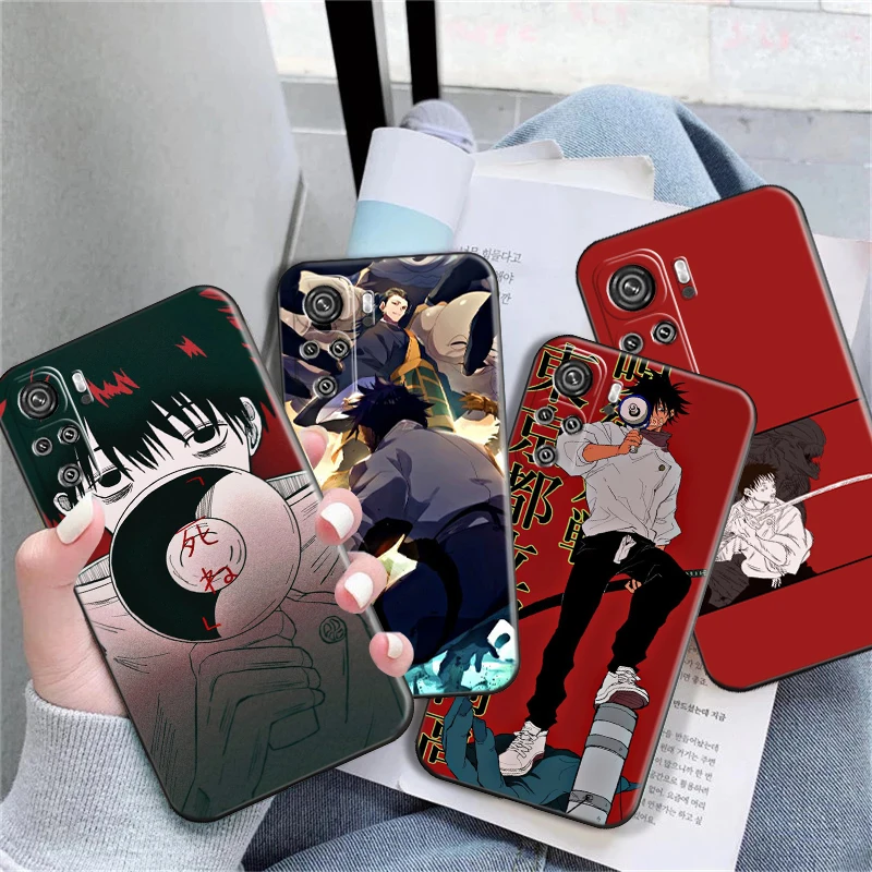 

Jujutsu Kaisen Anime Phone Case For Xiaomi Redmi Note 10 10 Pro 10T 5G 10S 10 5G 10 Pro Max 10X 4G 5G Okkotsu Yuuta Hot Soft TPU