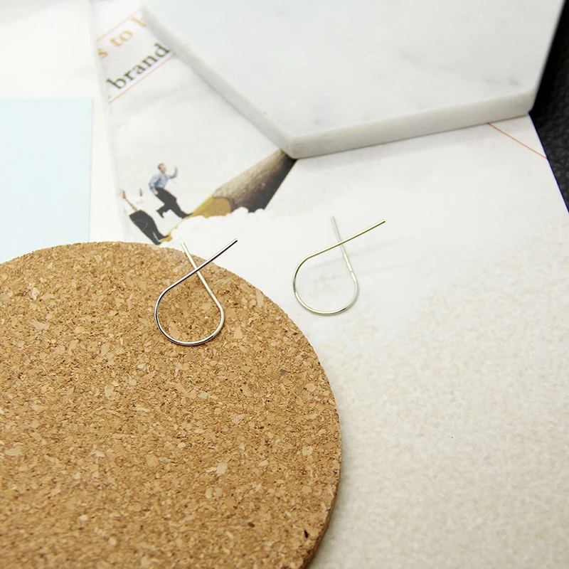 Геометрические необычные серьги гвоздики для женщин подарки свадебной