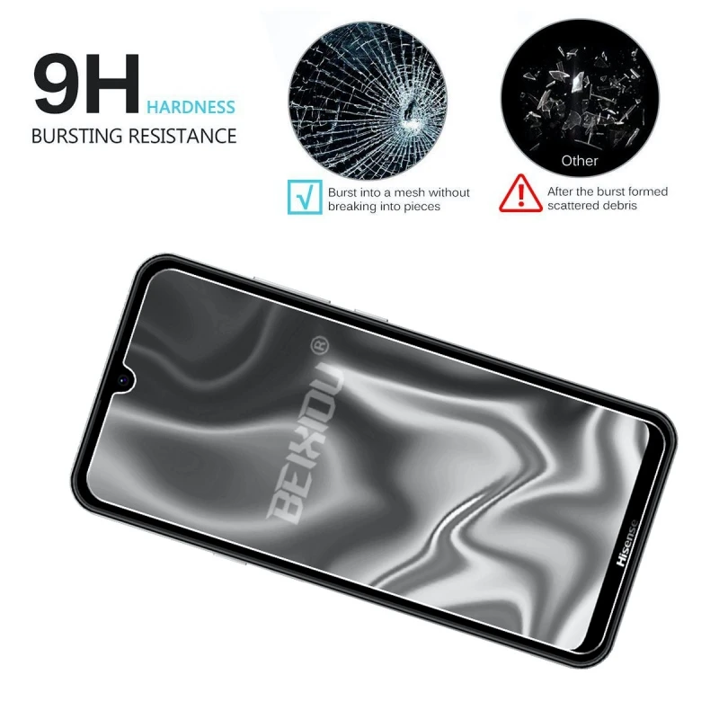 2 шт Полное закаленное стекло для HISENSE H30 LITE защита экрана 2.5D 9h защитная пленка |