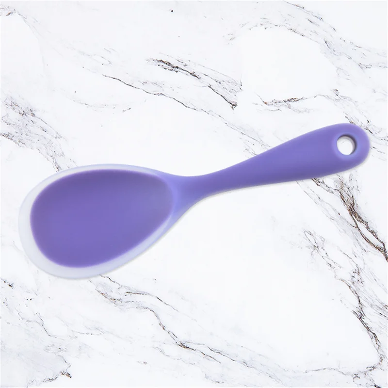 

1pc Kitchen Silicone Rice Spoon Form for Cooking Silicone Forms Kitchen Utensils Rice Spoon Kitchen Gadgets and Accessories.75z