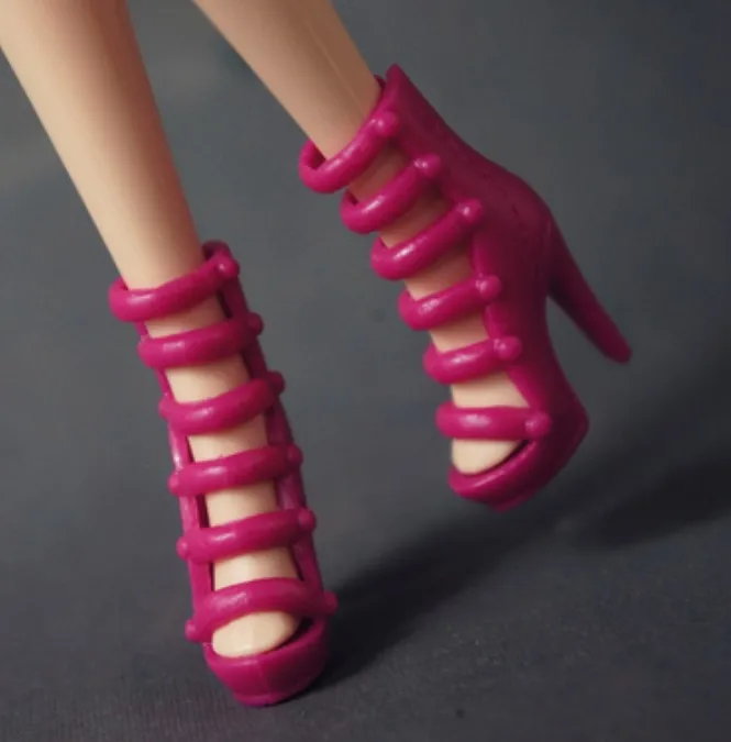 Аксессуары для кукольной обуви для кукол BB 1:6 A107 - Цвет: 12a a pair of shoes