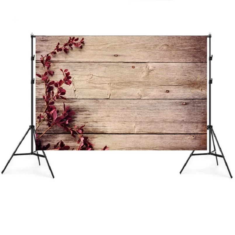 Реквизит для фотосъемки Nitree Виниловый фон ретро деревянный пол текстура