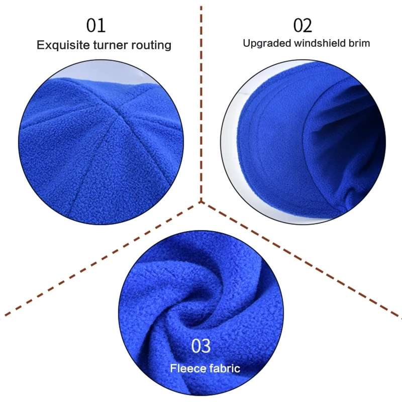 Multifunctional Balaclava Ski Mask One Piece Beanie Hats Lightweight Full-face Protective Face Helmet for Men Women | Аксессуары для