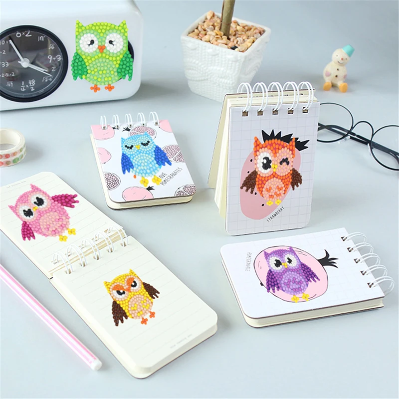 9 шт./компл. Дети DIY алмазная живопись мультфильм Животные Детские бриллиантовые наклейки, игрушки в подарок на день рождения телефона Кубок украшения Art Наклейки