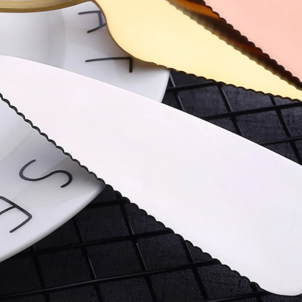 

1Pcs Stainless Steel Cake Shovel Knife Pie Pizza Cheese Server Cake Divider Knives Baking Tools