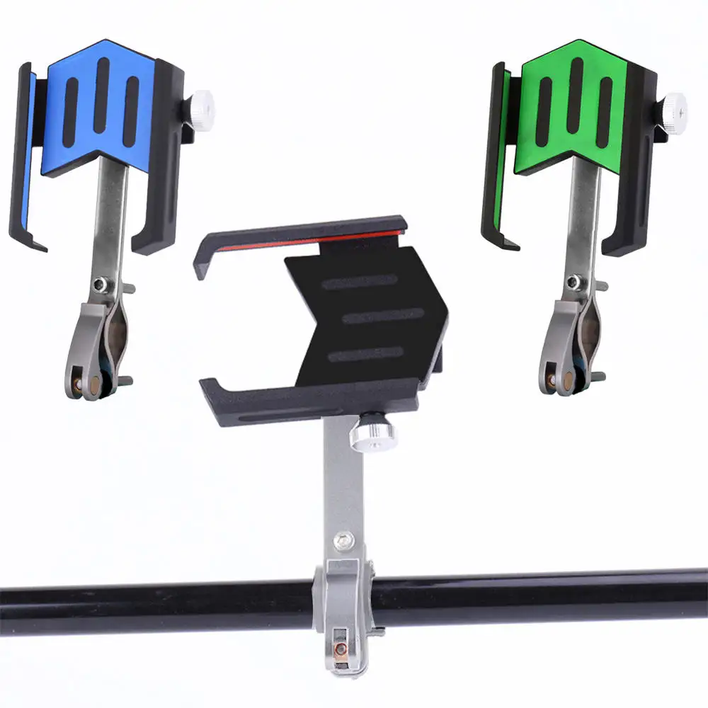 

Universal Bike Phone Holder Aluminum Rearview Mirror Mobile Phone Bracket Adjustable Motorcycle Handlebar Mount Bicycle Racks