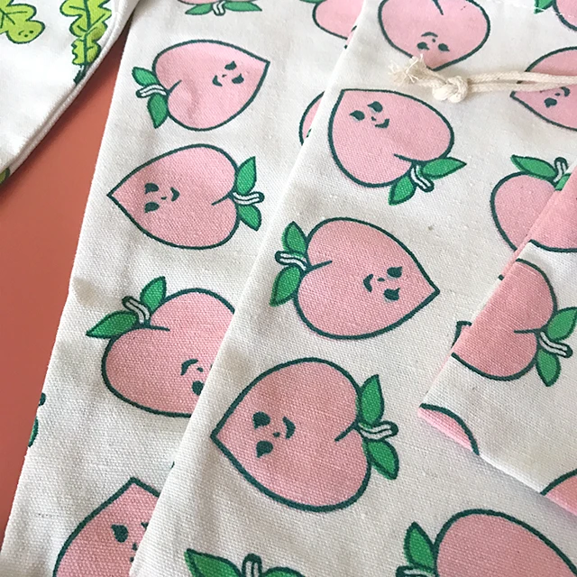 Корейский ulzzang Харадзюку Мультфильм Drawstring Женская Новая мода Портативный Путешествия Повседневная Женская Drawstring Карманный