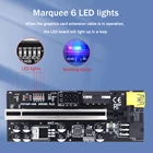 1-10 шт. TISHRIC PCIE Riser 009S Plus, видеокарта, удлинитель кабеля, адаптер PCI Express Riser VER009C PCIE X16, карта расширения для майнинга