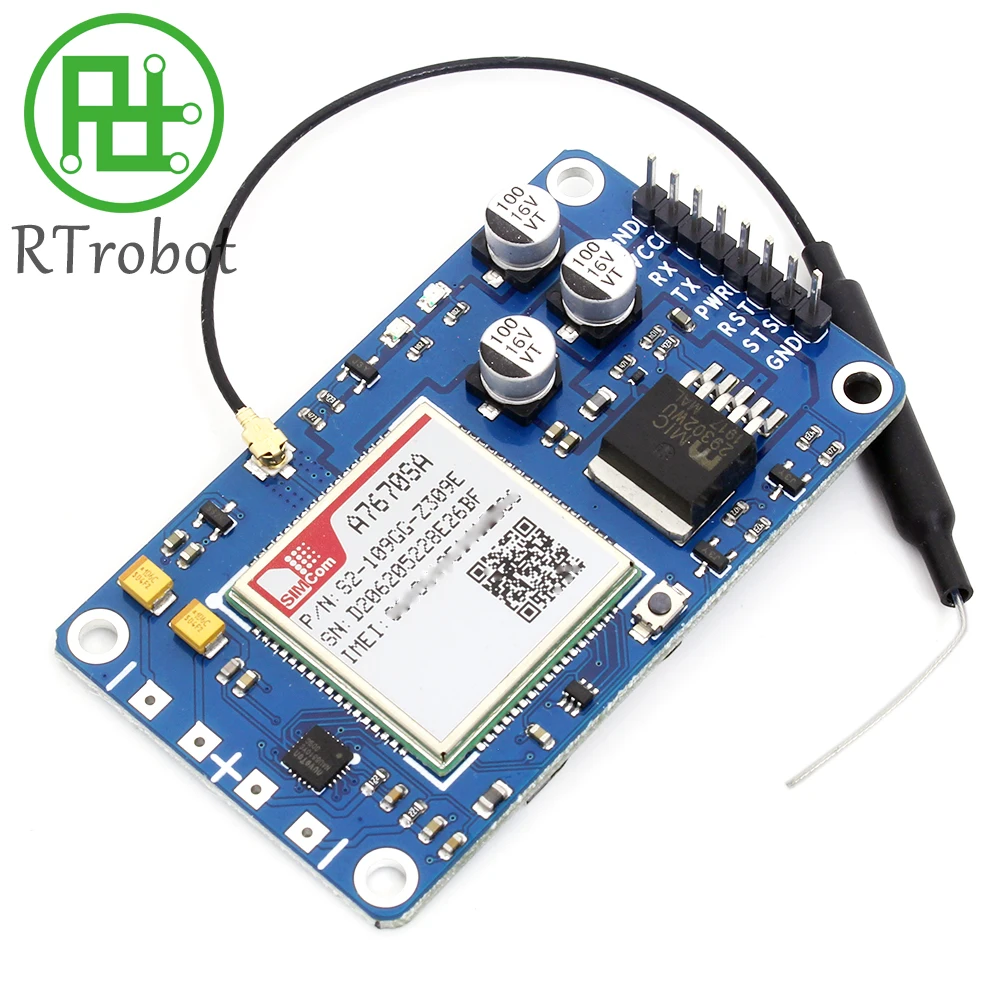 Torta de Framboesa Compatível com Stm32 Cat 1 Módulo é Etc Sim A7670c A7670sa 4g Lte