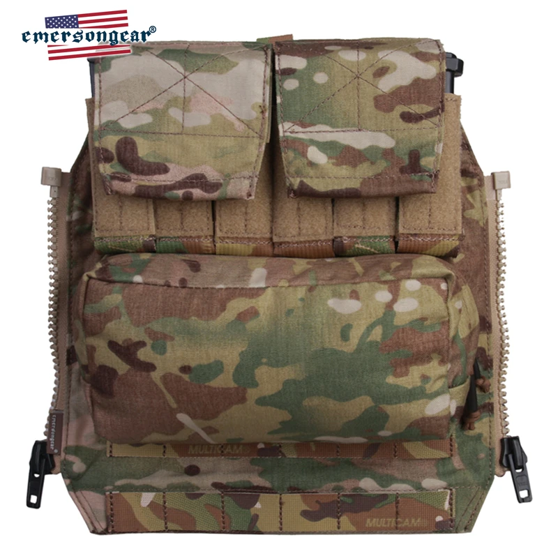 Emerson gear Back Pack By Zip panel для AVS JPC2.0 CPC тактический жилет пластина Перевозчик боевой