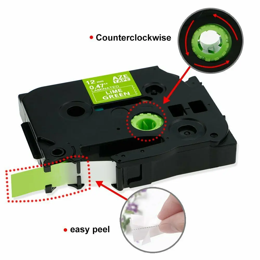 Unistar 3PK TZe-MQG35 TZe-MQP35 розовый/золотой/зеленый Fit PTouch Cube совместим с Brother Label Maker Tape TZe-MQ835
