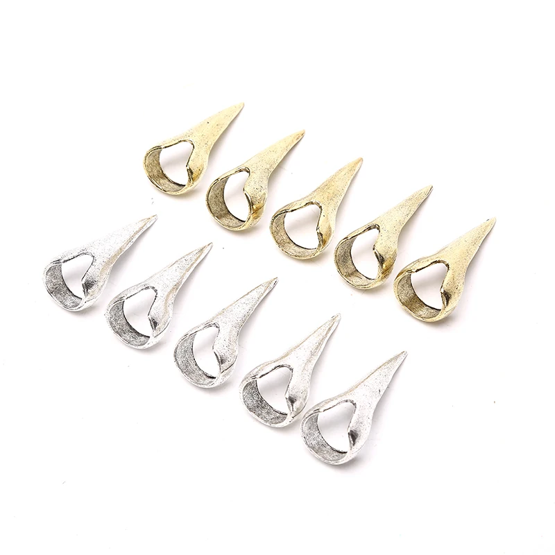 

5Pcs Vintage Bronze Colors Punk Rock Gothic Talon Nail Finger Claw Spike Rings Bulks For Women Men Fashion Jewelry