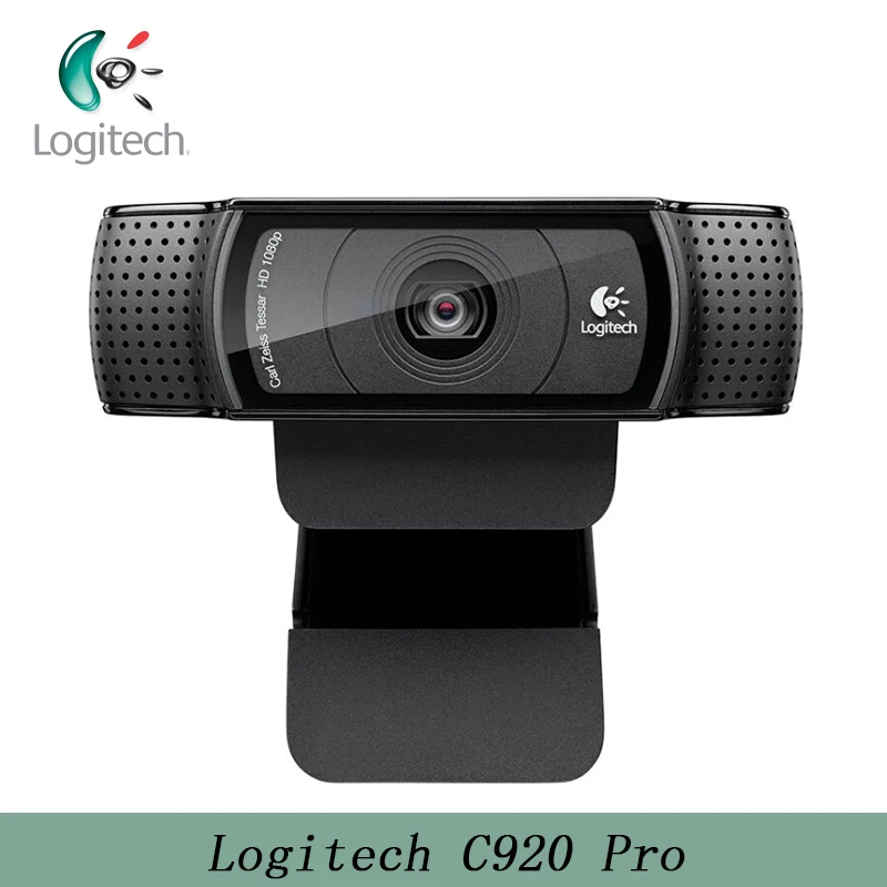 Веб камера Logitech C920 Pro HD 1280*960 с 15 миллионов пикселей CMOS 30FPS для Windows 10/8/7 поддержка