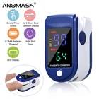Медицинский Домашний цифровой Пульсоксиметр на палец, измеритель насыщения крови кислородом, OLED-дисплей, SPO2, PR-монитор, уход за здоровьем