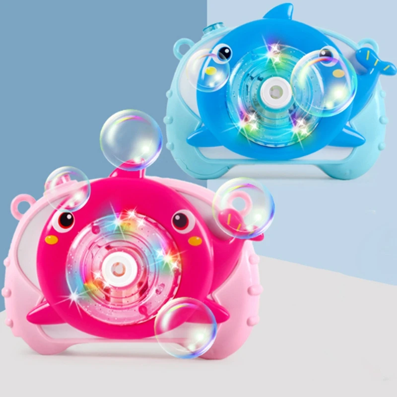Детская звук и светильник Электрический Дельфин мыльных пузырей нажатием одной