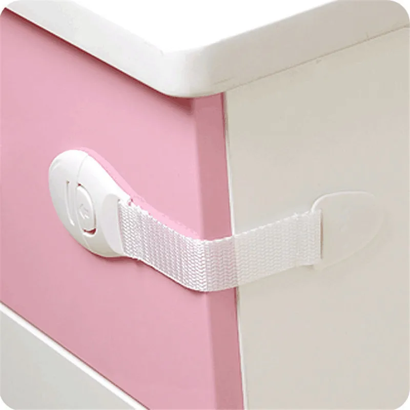 

10Pcs/Set Cabinet Door Drawers Refrigerator Locks Protection From Children Baby Safety Plastic Security Child Lock Products Gift