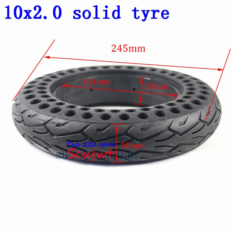 10 дюймовая электрическая шина для скутера 10x2 10X2.125 10X2.25 10X2.50 универсальная