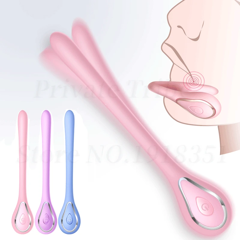 Мягкий силиконовый оральный вибратор рот вибрирующий пенис минет флирт Анальная