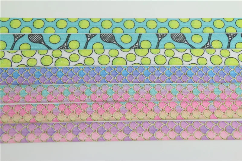 Эластичная Повязка на голову с принтом русалка 5 ярдов | Дом и сад