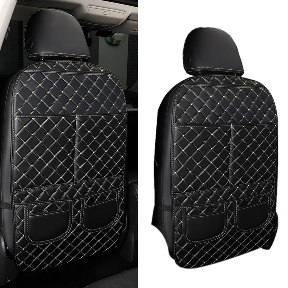 Из искусственной кожи анти пэд для заднего сидения автомобиля протектор