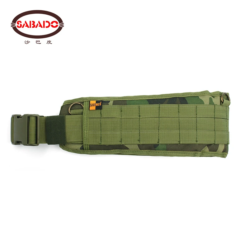 WL Страйкбол военный нейлон Molle поясной боевой пояс армейские тактические пояса Wargame CS оборудование универсальные аксессуары для охоты - Цвет: WL