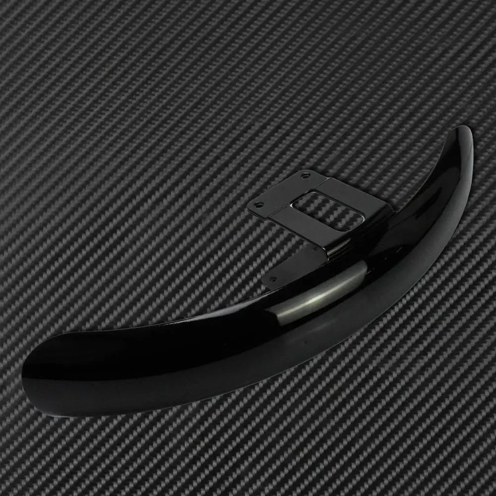 Брызговик переднее крыло мотоцикла глянцевый черный АБС пластик подходит для