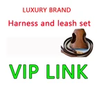 Комплект шлейки и поводка для собак, роскошные аксессуары для домашних животных, французский бульдог, шнауцер, корги, йорки, собак среднего размера, Прямая поставка ZY1029