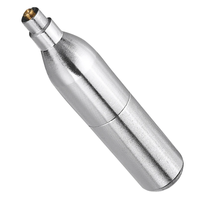 

8G Refillable Co2 Cartridge with Threaded Soda/Beer/Juice Rechargeable Cartridge Bike Co2 Inflator Cartridge Reuseable