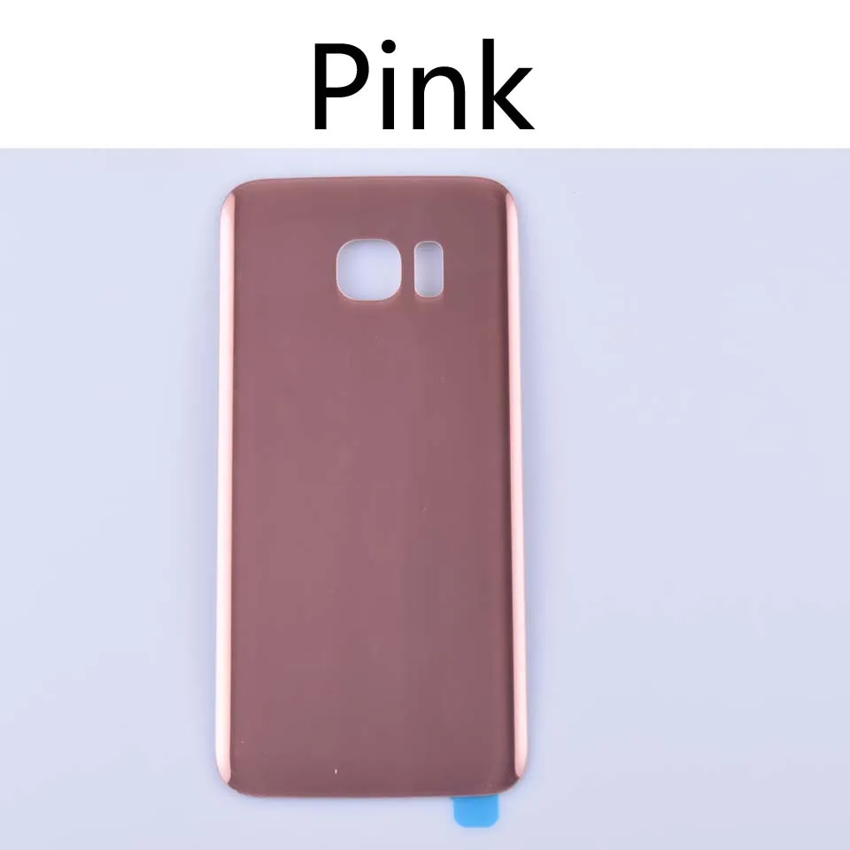 Pink-No tool S7Edge задняя крышка батарейного отсека для samsung Galaxy S7 Edge G935 G935F SM-G935F G935FD G935A задняя крышка батарейного отсека Замена дверного чехла - Цвет: Pink-No tool