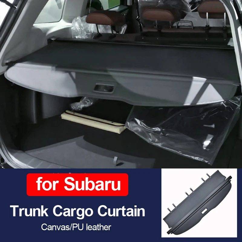 Copertura del bagagliaio posteriore per Subaru Forester XV schermo esterno schermo divisorio tenda scudo di sicurezza copre accessori auto