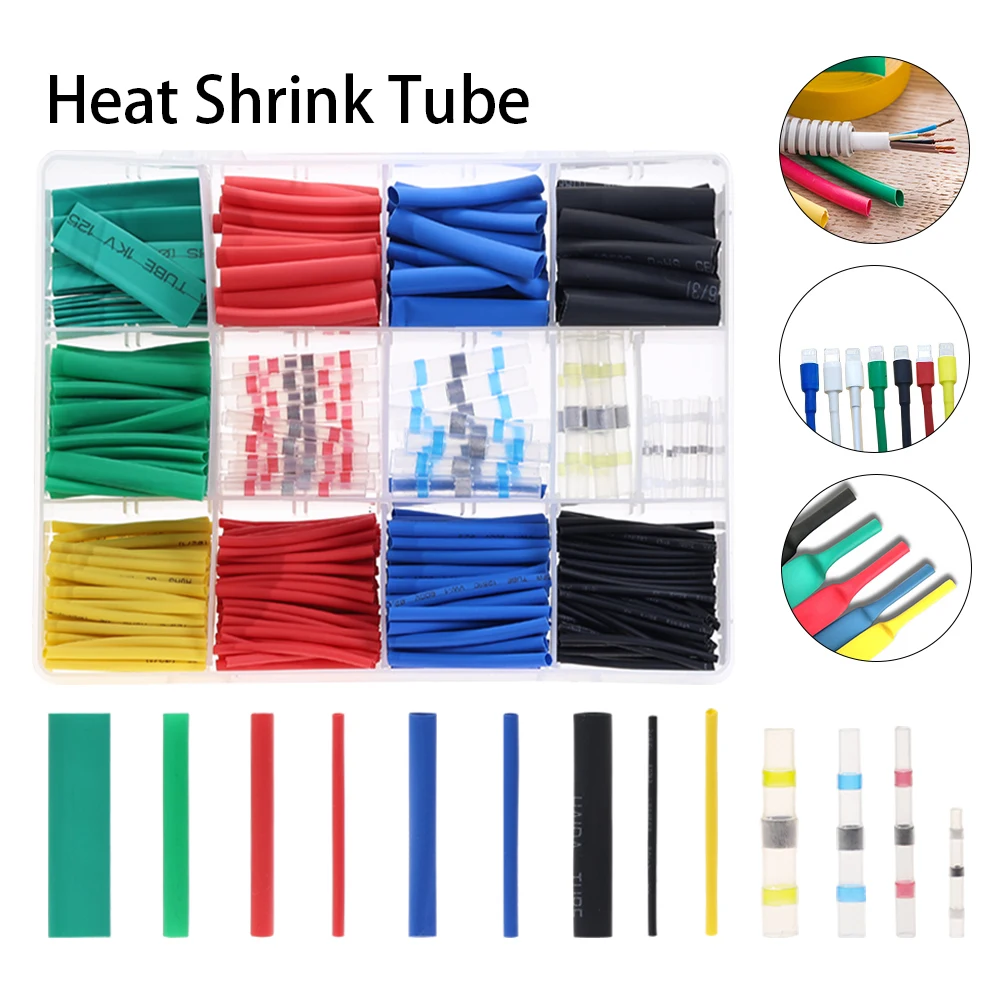 Набор термоусадочных соединителей для изоляции проводов 530 шт. | Обустройство