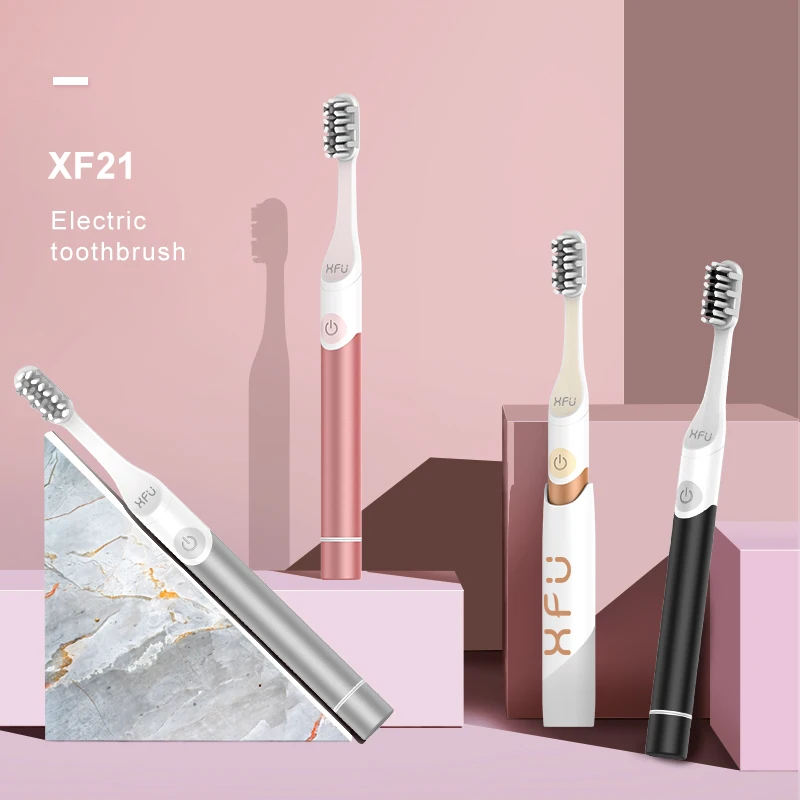 

SEAGO 2 in 1 Electric Toothbrush Holder Sonic tooth brush Copper Metal Travel Cover Mount 2 minute auto-timer IPX7 Waterproof