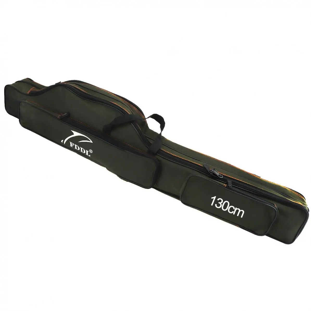 130 см армейский зеленый двойной слой большая емкость Складная удочка сумки