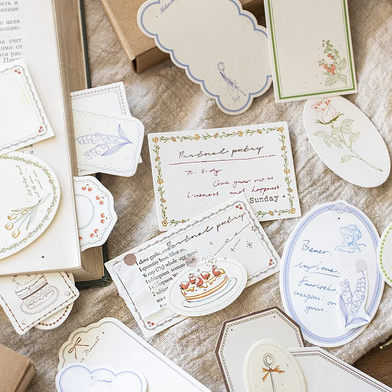 Стикеры для заметок бумажные стикеры с туманным островом офисные школьные